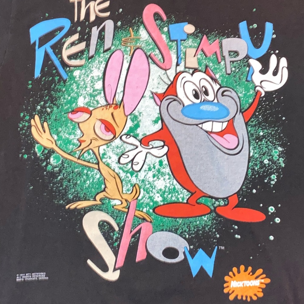 Vintage 1991 Ren & Stimpy Tee 📺🔥 - Picture 2 of 5